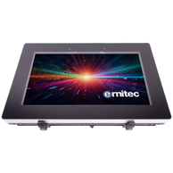 ERNITEC Digitalni reklamni zaslon 0070-24132-HB3000-L / 32", 1920 x 1080, Full HD, 3000 cd/m², 24/7, vodootporan, crna